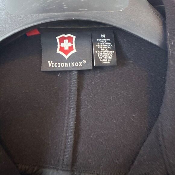 Victorinox Mens Black Softshell Jacket M - Picture 3 of 8
